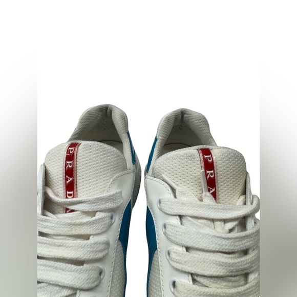 Prada sport patent leather colorblock pattern sneaker size-9US - Picture 8 of 8